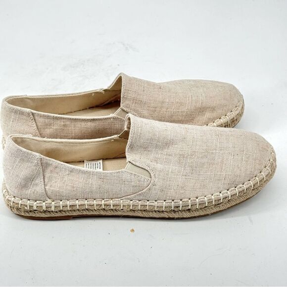 NWOT Time and Tru Esparille Flats Beige Size 11 - Picture 1 of 7